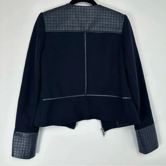 Bailey 44 Women’s Jacket ZipUp Navy Size Small Moto Quilted Casual Office - Picture 11 of 12